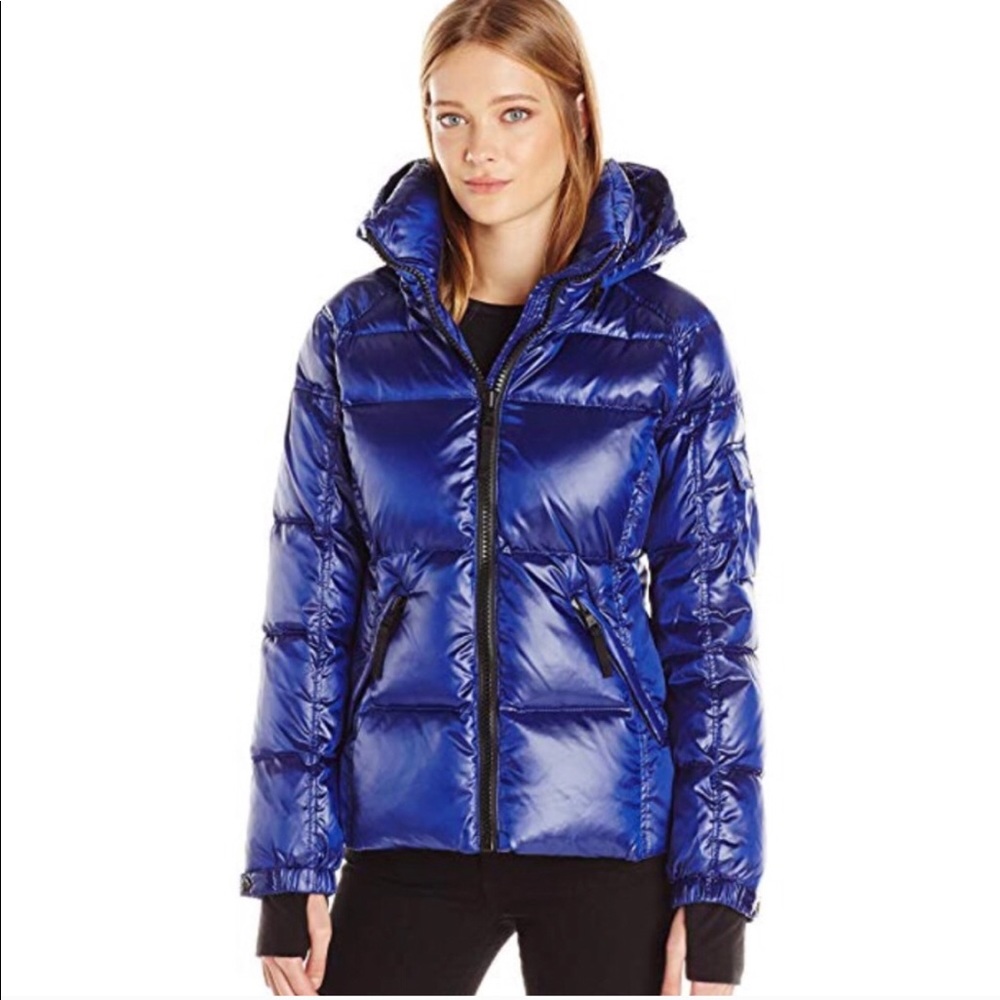 S13 women’s Kylie coat, sapphire. Xs